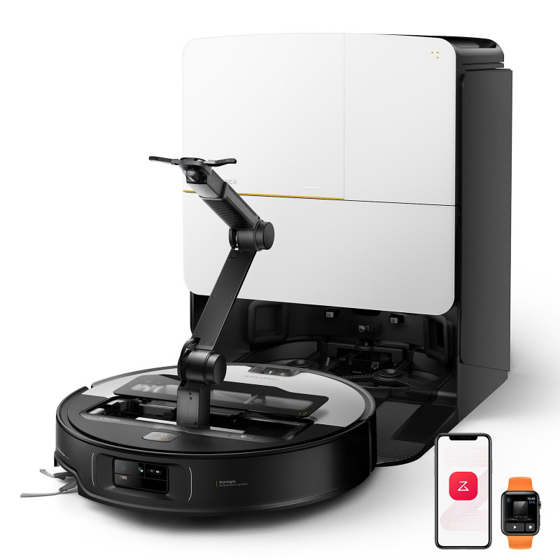 Dulkių siurblys robotas SAROS Z70 / sidabrinis SZ7002-00 ROBOROCK