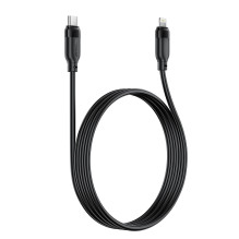 USB kabelis Acefast C16-01 USB-C to Lightning 1.2m juodas