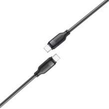 USB kabelis Acefast C16-03 USB-C to USB-C 1.2m juodas USB kabelis Acefast C16-03 USB-C to USB-C 1.2m juodas