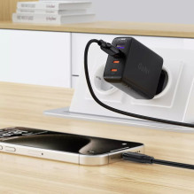USB kabelis Acefast C16-04 USB-A to USB-C 1.2m juodas USB kabelis Acefast C16-04 USB-A to USB-C 1.2m juodas