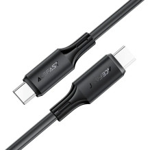 USB kabelis Acefast C17-03 USB-C to USB-C 1.2m juodas