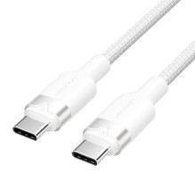 CABLE USB-C TO USB-C / 1M WHITE TRDWF VENTION