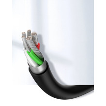 Ugreen US287 60116 USB-A / USB-C 2A laidas, 1 m - juodas