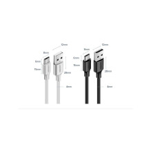Ugreen US287 60116 USB-A / USB-C 2A cable 1m - black