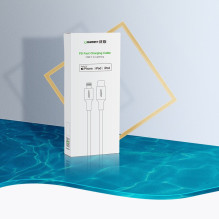 Ugreen US171 Lightning - USB-C MFi PD cable 20W 480Mb / s 1m - white