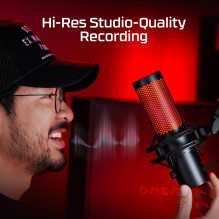 MICROPHONE HYPERX QUADCAST 2 / BLACK 872V1AA HYPERX