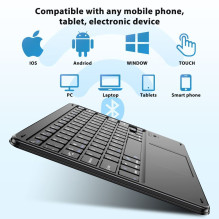 Blackview K2 Bluetooth Keyboard Wireless Slim 10" for Tablet & Smartphone, Bluetooth 3.0, 280mAh Battery, Windo Blackview K2 Bluetooth Keyboard Wireless Slim 10" for Tablet & Smartphone, Bluetooth 3.0, 280mAh Battery, Windo
