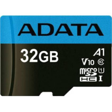 Atminties kortelė microSDHC 32GB C10 Premier ADATA Atminties kortelė microSDHC 32GB C10 Premier ADATA