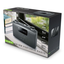 Nešiojamas radijo imtuvas Muse M-058 R, juoda Nešiojamas radijo imtuvas Muse M-058 R, juoda