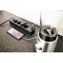 Buitinis ilgintuvas BRENNENSTUHL ECOLOR, 4 vt, 2USB, 1,4 m Buitinis ilgintuvas BRENNENSTUHL ECOLOR, 4 vt, 2USB, 1,4 m