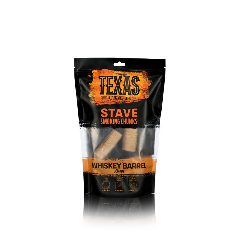 WHISKEY BARREL STAVE CHUNKS ~0,4KG
