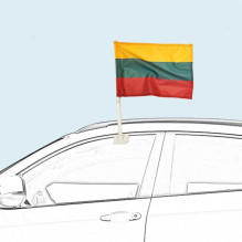 Automobilinė Lietuvos valstybės vėliavėlė, 50×30 cm