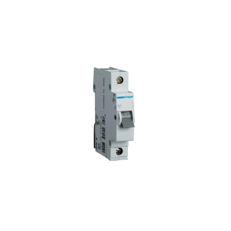 Automatinis jungiklis HAGER 1P C 6kA, 10 A