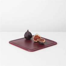 Cutting board Brabantia, red, 26.7 cm x 26.7 cm Cutting board Brabantia, red, 26.7 cm x 26.7 cm