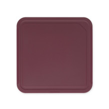 Cutting board Brabantia, red, 26.7 cm x 26.7 cm Cutting board Brabantia, red, 26.7 cm x 26.7 cm