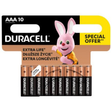 Elementai DURACELL AAA / LR03, 1.5V, 10 vnt.