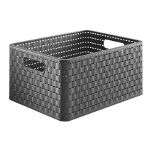 Daiktadėžė ROTHO, 6 l, pilka, 28×18,5×12,6 cm Daiktadėžė ROTHO, 6 l, pilka, 28×18,5×12,6 cm