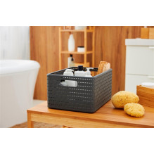 Daiktadėžė ROTHO, 6 l, pilka, 28×18,5×12,6 cm Daiktadėžė ROTHO, 6 l, pilka, 28×18,5×12,6 cm