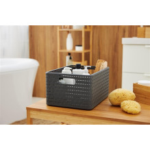 Daiktadėžė ROTHO, 18 l, pilka, 36,8×27,8×19,1 cm Daiktadėžė ROTHO, 18 l, pilka, 36,8×27,8×19,1 cm