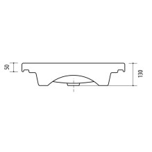 Praustuvė RIVA 50C-1, 490×370 mm Praustuvė RIVA 50C-1, 490×370 mm