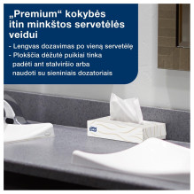 Tork Premium Napkins 10.4x20cm 100pcs White Tork Premium Napkins 10.4x20cm 100pcs White