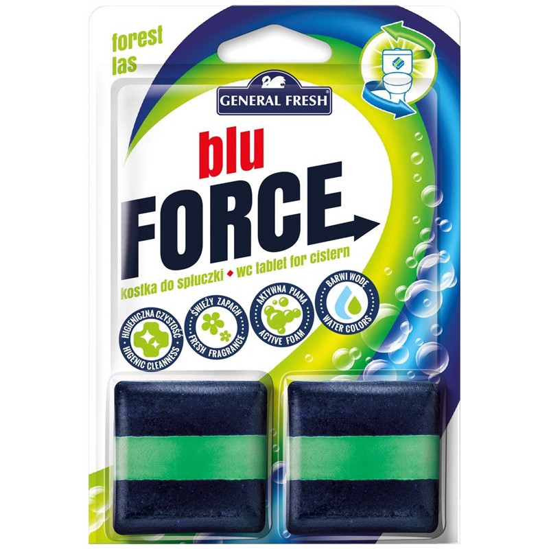 Wc block General Fresh Blu Force Forest, 2 pce.