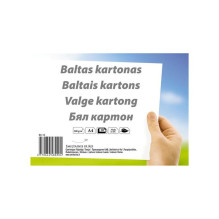 Baltas kartonas SMLT, A4,...