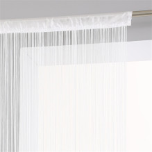 CURTAIN WHITE THREAD 90X200 D CURTAIN WHITE THREAD 90X200 D