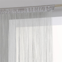 CURTAIN GREY THREAD 90X200 D