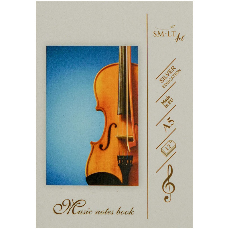 Music notes book