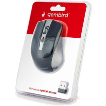 Gembird MUSW-4B-04 Wireless Optical Mouse Black / Grey Gembird MUSW-4B-04 Wireless Optical Mouse Black / Grey