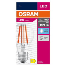 OSRAM LED filament bulb, A60, E27, 11W, 1521lm, 4000K OSRAM LED filament bulb, A60, E27, 11W, 1521lm, 4000K
