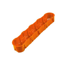 Five-gang mounting box...