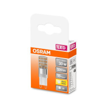 LED lemputė Osram T15, G9, 2.6W, 2700K, 320lm, skaidri LED lemputė Osram T15, G9, 2.6W, 2700K, 320lm, skaidri