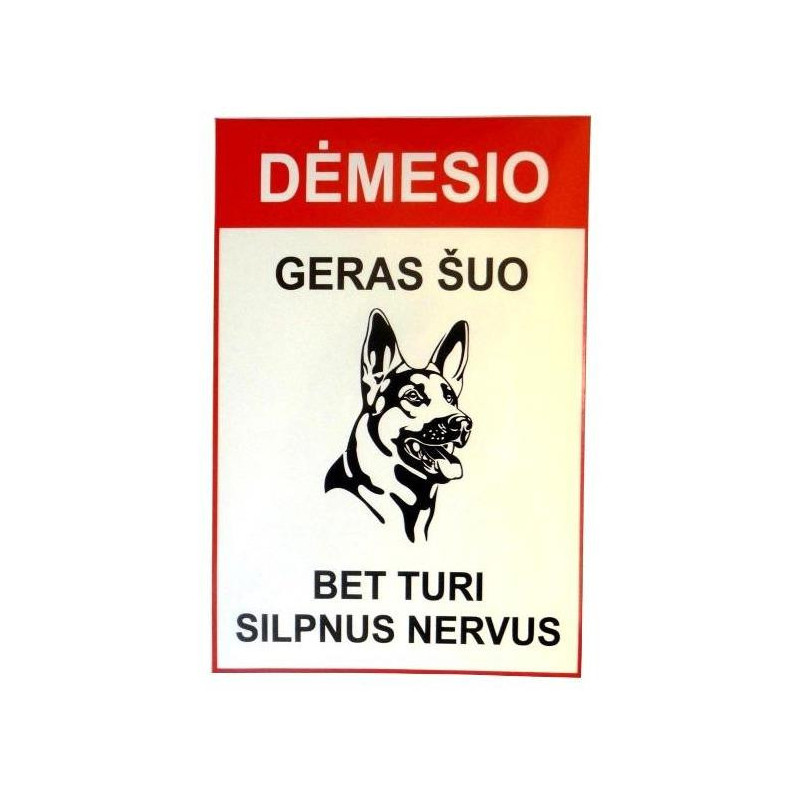 Lipdukas GERAS ŠUO, LIP049
