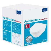 Pakabinamasis unitazas su dangčiu VILLEROY & BOCH, 410×400mm Pakabinamasis unitazas su dangčiu VILLEROY & BOCH, 410×400mm