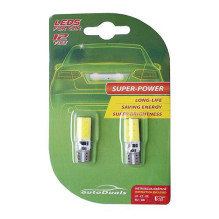 AutoDuals LED T10 Canbus Light Bulb White 2pcs