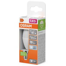 LEDSCLB40 5.5W / 840 230VFR E14 OSRAM
