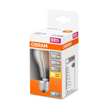 LED lemputė OSRAM, A60, E27, 10 W, 1521 lm, 2700 K LED lemputė OSRAM, A60, E27, 10 W, 1521 lm, 2700 K