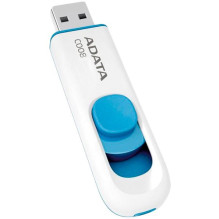 Key USB ADATA C008 16GB USB2 white / blue Key USB ADATA C008 16GB USB2 white / blue