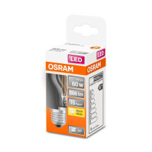 Lemputė Osram LED filamentinė, P45, E27, 6 W, 806 lm, 2700 K Lemputė Osram LED filamentinė, P45, E27, 6 W, 806 lm, 2700 K
