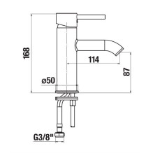MIO S BASIN W / O POP-UP CHRO MIO S BASIN W / O POP-UP CHRO