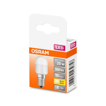 LED lemputė OSRAM, T26, E14, 2,3 W, 200 lm, 2700 K LED lemputė OSRAM, T26, E14, 2,3 W, 200 lm, 2700 K