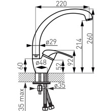 BATH MIXER ELBA BEL4A BATH MIXER ELBA BEL4A