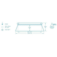 Bestway 57266 Fast Set 305cm Bestway 57266 Fast Set 305cm