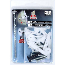 ANCHOR DRYWALL 7.4X31 NAILON 10 PCS ANCHOR DRYWALL 7.4X31 NAILON 10 PCS