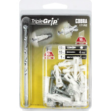 Įvarai GKP, 4 x 29 mm, plastikiniai, 15 vnt.