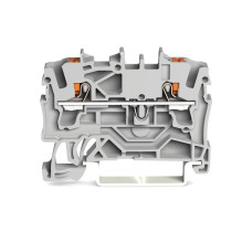 TERMINAL BLOCK 2202-1201 2.5MM2 DIN GREY