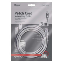 Cable UTP CAT5E LAN 2x RJ45. 3m Cable UTP CAT5E LAN 2x RJ45. 3m