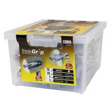 ANCHOR DRYW TRIPLE 6X39 PLAST GRE 70 PCS ANCHOR DRYW TRIPLE 6X39 PLAST GRE 70 PCS